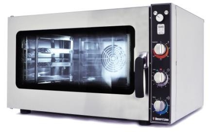 Cuptor electric gastronomie, 4 tavi GN 1/1 - Img 2
