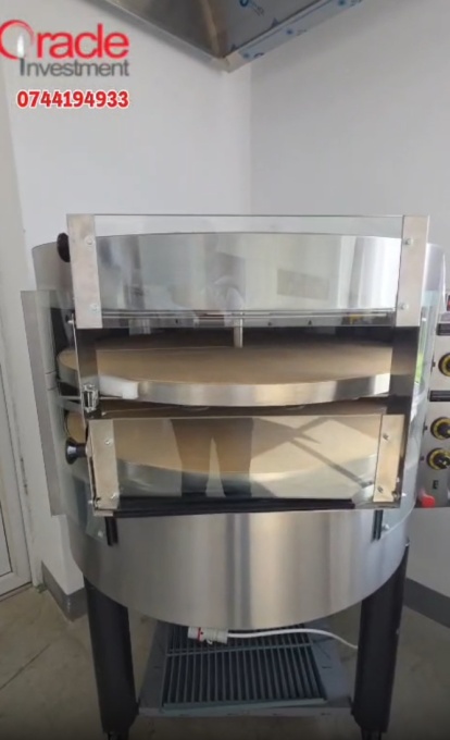 Cuptor electric rotativ 8+8 pizza - Img 5