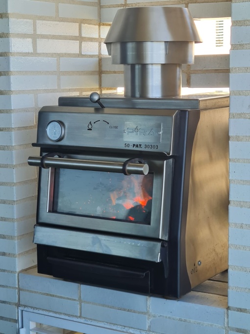 CUPTOR pe CĂRBUNI SERIA PRO HOME, PIRA LUX 50 (pentru interior) - Img 6