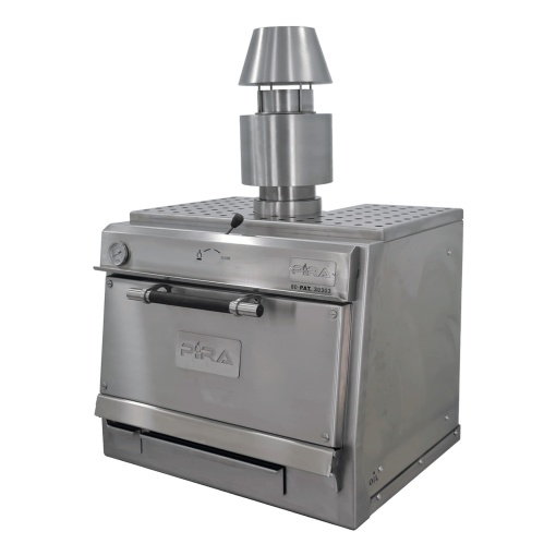 Cuptor pentru Steak pe cărbuni, deschidere verticală, Pira 80 Silver SD - Img 5