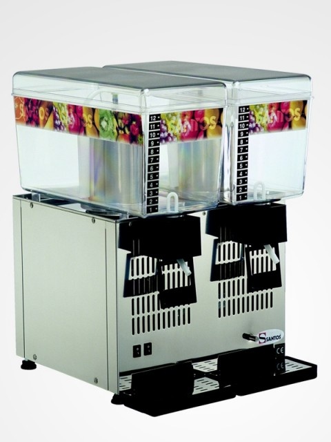 Dispenser de suc 2x12 litri, dublu SANTOS 34 II - Img 3
