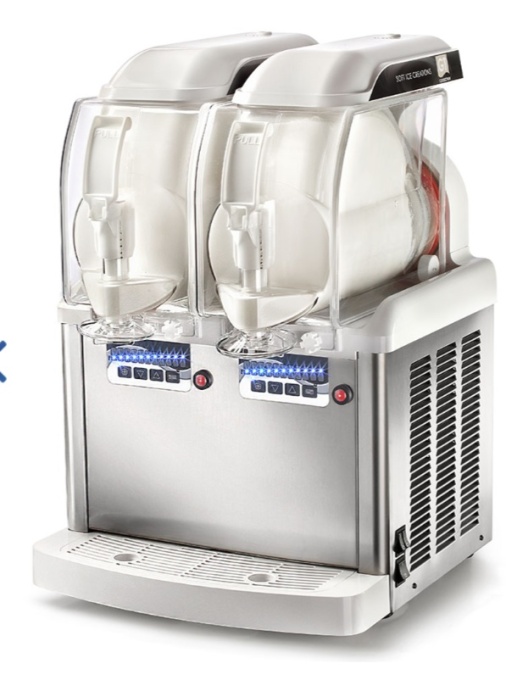 Dispenser înghețată moale soft, Granita, Slushie 6+6 Litri - Img 4