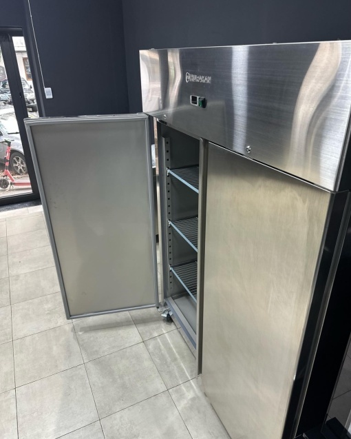 Dulap de congelare inox 1400 Litri, cu roți, Hurakan - Img 4