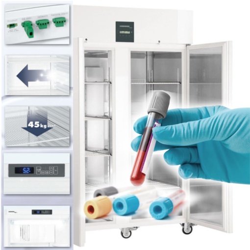 Dulap de congelare pentru laborator MediLine 1366 Litri, Alb - Img 2