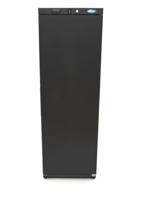 Dulap frigorific negru 400 litri cu 4 rafturi, frigider profesional Maxima - Img 6