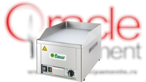 Fry top electric cu suprafață cromată netedă, 325x480 mm, Fimar
