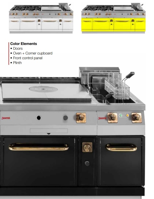 Fry top electric cu suprafață striată, Jemi - Img 10