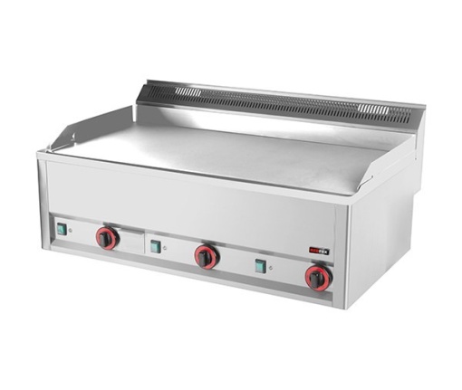 Gratar Fry-top electric cromat neted 480×970 mm