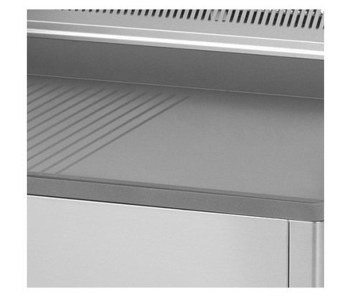 Gratar Fry-top electric neted-striat 480×650 mm - Img 2
