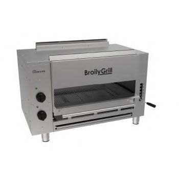 Grătar pentru steak, burger BroilyGrill electric 400V, Casta 1040x600/780x745 mm - Img 2
