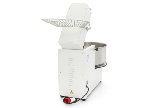 Malaxor aluat cu spirală, timer și cap rabatabil 50 Litri, 2 Viteze, 400V - Img 3