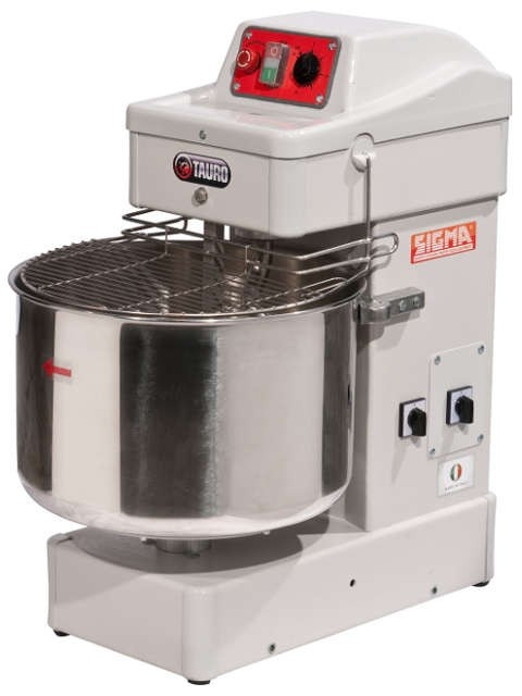 Malaxor cu spirala, 60 L / 40 Kg automatic cu 2 viteze