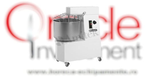 Malaxor cu spirală, cuvă și cap fixe, 41 L, 38 kg, Amitek