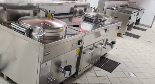 Marmită pe gaz, încălzire indirectă, 150 Litri - Img 7