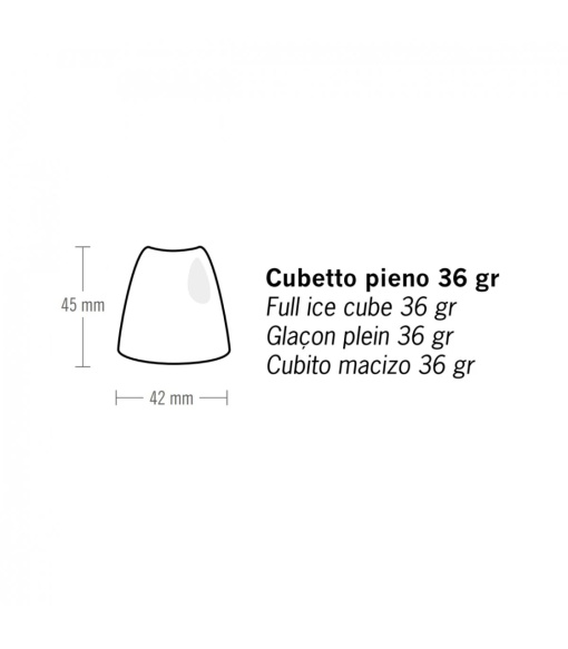 Mașină cuburi (36gr) de gheață, 130 kg/24 ore, Kastel - Img 2