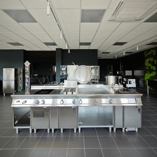 Mașină de gătit paste electrică dublă 2x23 Litri, cu suport închis - Img 4