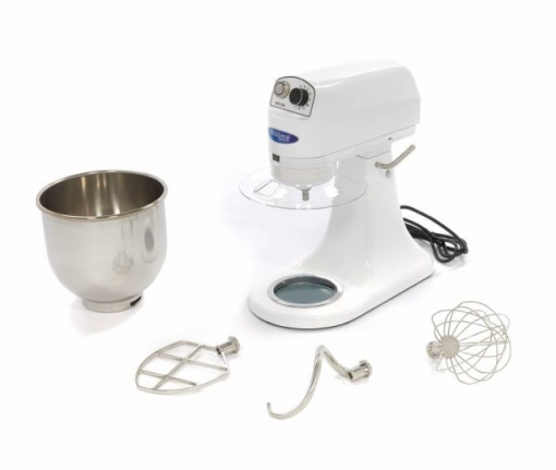 Mixer Argintiu Profesional - 7 L - Până la 2 kg de Aluat, Maxima - Img 2