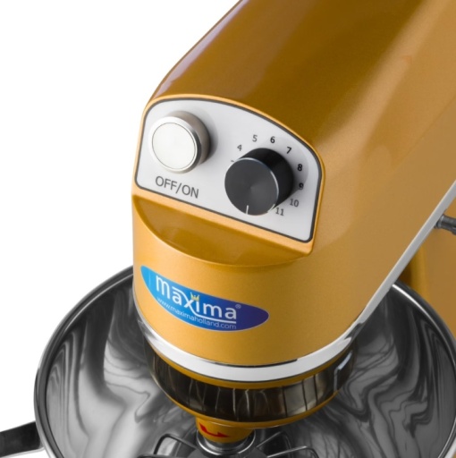 Mixer Auriu Profesional - 7 L - Până la 2 kg de Aluat, Maxima - Img 11