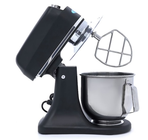 Mixer planetar Negru mat Profesional - 7 L - Până la 2 kg de Aluat, Maxima - Img 7
