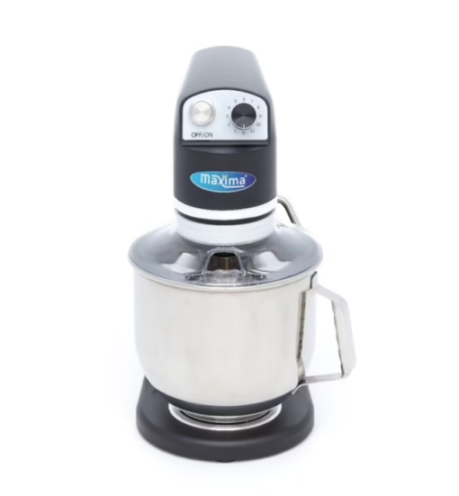 Mixer planetar Negru Profesional - 7 L - Până la 2 kg de Aluat, Maxima - Img 16