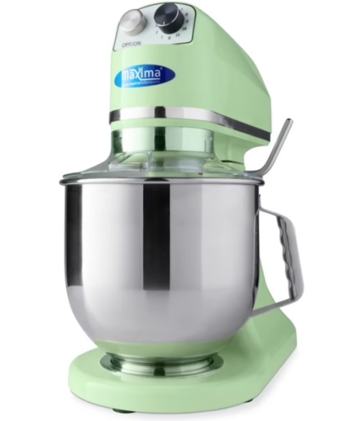 Mixer Verde Profesional - 7 L - Până la 2 kg de Aluat, Maxima - Img 13