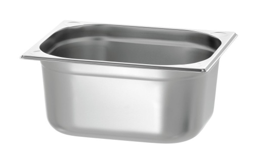 Tavă de inox (suprafață mată) GN1/2 h 150 mm - Img 2