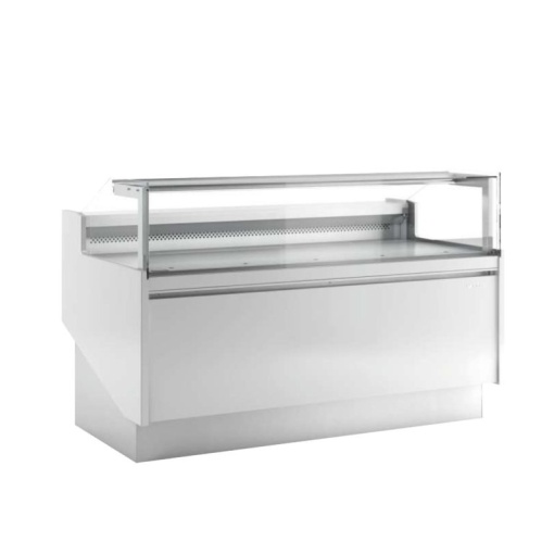 Vitrină frigorifică de expunere prăjituri, inox 1875x1060 mm, patiserie, cofetărie sau brutărie Infrico - Img 4