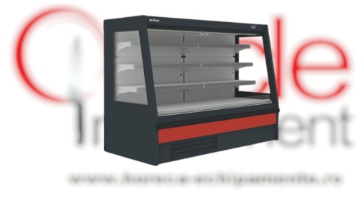 Vitrină frigorifică deschisă de expunere, plug in 2500x1500 mm, magazin sau supermarket, Infrico