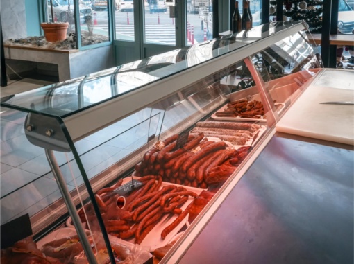Vitrină frigorifică pentru carne sau lactate BASIA NEO, 258 cm - Img 9