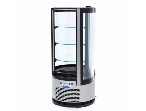 Vitrină frigorifică pentru cofetărie/patiserie, 100 Litri - Img 6