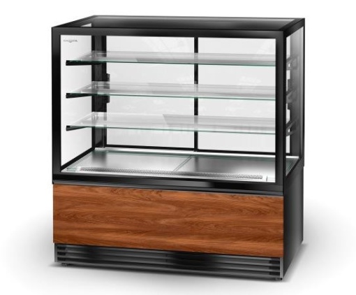 Vitrină frigorifică pentru cofetărie, patiserie 1370 mm - Img 3