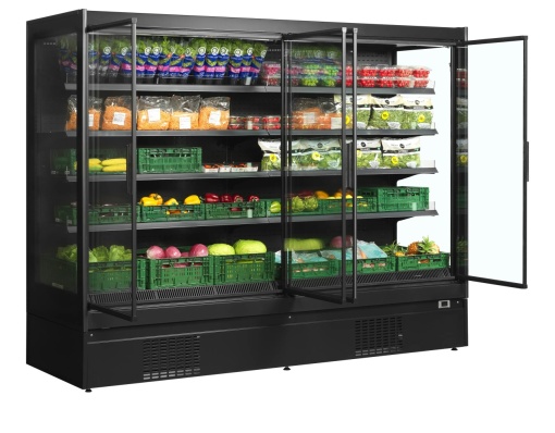 Vitrină frigorifică Supermarket 1540 Litri cu ușă de sticlă, Tefcold - Img 7