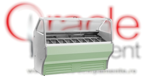 Vitrină pentru înghețată sau gelato Wojtek 1.7 W, 14 sortimente, Igloo