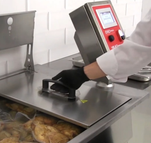 Aparat gătire lentă Sous vide IDROMAX250, ecran tactil, 250 litri, +90°C, 13kW, 400V, Valko - Img 6
