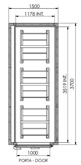 Cameră frigorifică pentru maturare ALL IN ONE 11,72 m3, Everlasting - Img 3