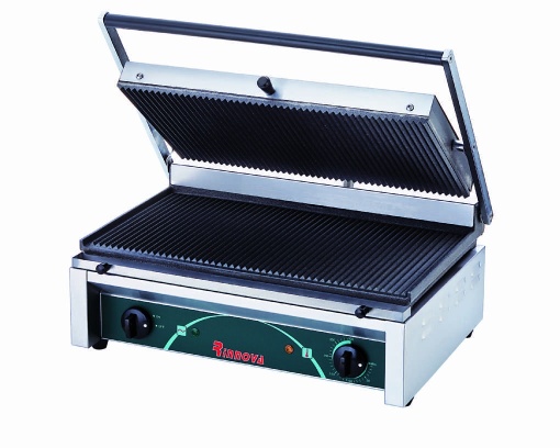 Contact grill striat pentru Sandwich, 520x280 mm - Img 2