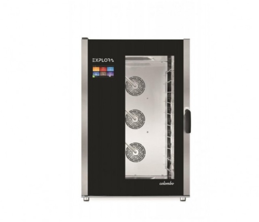 Cuptor combi electric linia EXPLORA COLOMBO 10 tăvi 600x400/GN1/1, touchscreen - Img 2