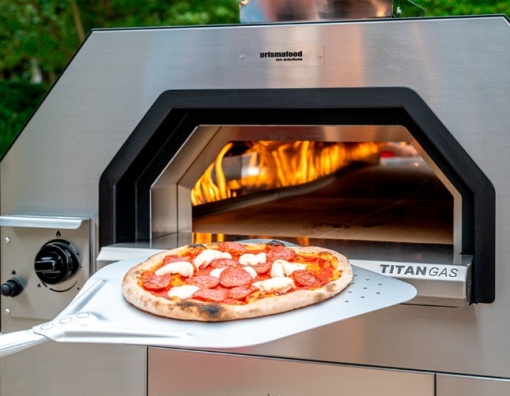 Cuptor de Pizza pe gaz, 4 pizza de 35 cm, Titan Prismafood - Img 5