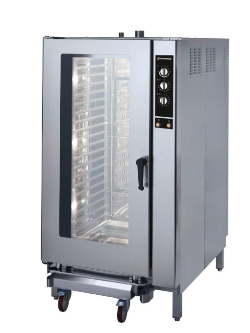 Cuptor electric combisteamer 20 tăvi GN2/1, electromecanic, Professional Inoxtrend - Img 7