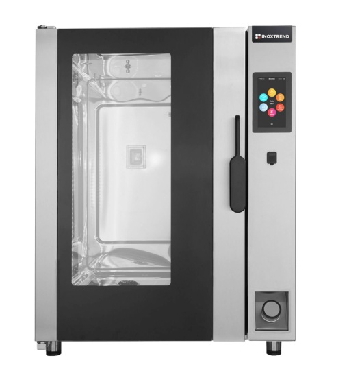 Cuptor electric inteligent combisteamer cu injecție directă 11 tăvi GN1/1, Level-Up Inoxtrend - Img 10