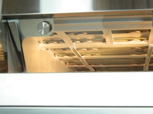 Cuptor electric pentru panificație cu 2 vetre (8 tăvi 60x40/vatră), hotă și suport - Img 5