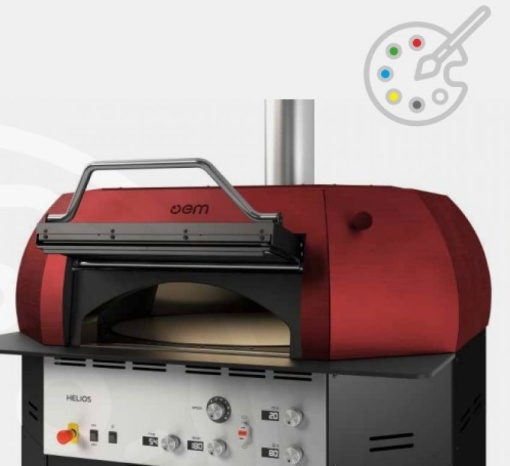 Cuptor electric rotativ pentru pizza, HELIOS BLACK - Img 7