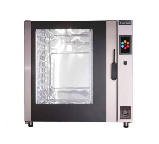 Cuptor pe gaz inteligent combisteamer cu injecție directă 11 tăvi GN2/1, Level-Up Inoxtrend - Img 10
