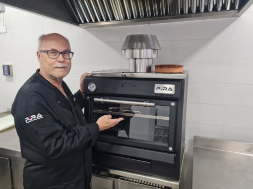 Cuptor pentru Steak pe cărbuni, Pira 70 Black AB - Img 13