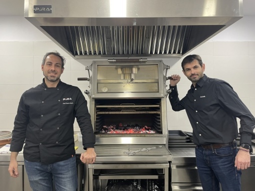 Cuptor pentru steak pe cărbuni, Pira 80 XXL Silver ED - Img 5