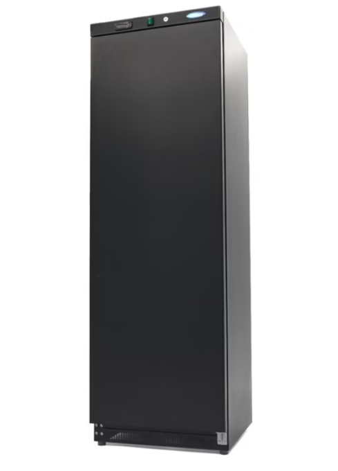 Dulap de congelare negru 400 litri cu 6 rafturi, congelator profesional Maxima - Img 2