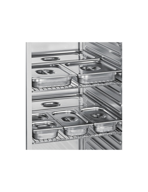 Dulap de congelare No Frost, pentru rafturi sau tăvi GN 2/1, 465 L, inox - Img 4