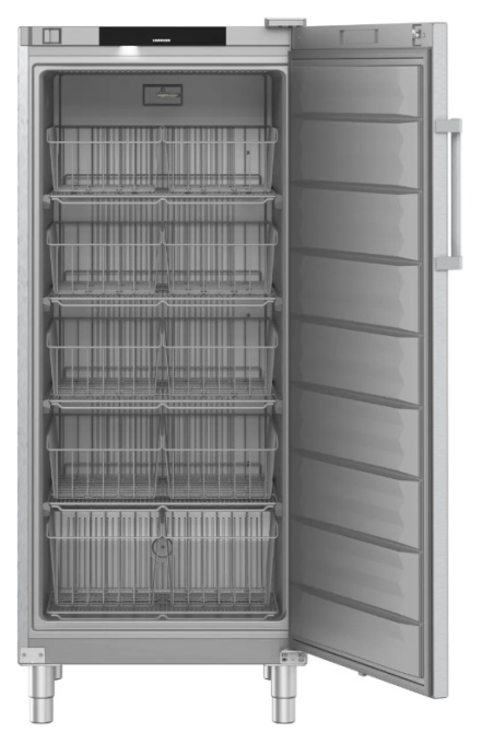 Dulap de congelare, răcire statică 499 Litri, inox - Img 6