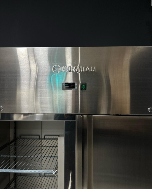 Dulap de refrigerare inox 1400 Litri, cu roți, Hurakan - Img 6