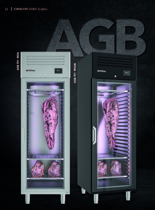 Dulap frigorific maturare carne Dry Aging, 560 litri, Infrico - Img 8